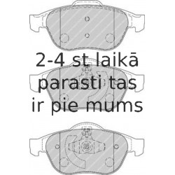 Bremžu uzliku kompl., Disku bremzes FERODO FDB1865