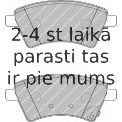 Bremžu uzliku kompl., Disku bremzes FERODO FDB1875