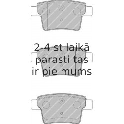 Bremžu uzliku kompl., Disku bremzes FERODO FDB1885