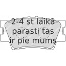 Bremžu uzliku kompl., Disku bremzes FERODO FDB1892