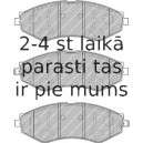 Bremžu uzliku kompl., Disku bremzes FERODO FDB1905