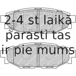 Bremžu uzliku kompl., Disku bremzes FERODO FDB1947