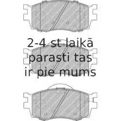 Bremžu uzliku kompl., Disku bremzes FERODO FDB1955
