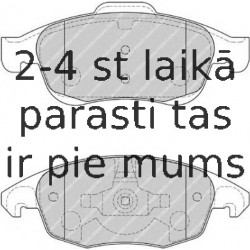 Комплект тормозных колодок, дисковый тормоз FERODO FDB1971