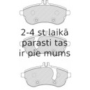 Bremžu uzliku kompl., Disku bremzes FERODO FDB1978