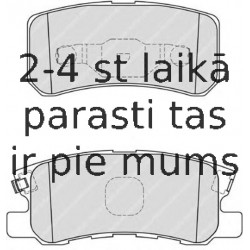 Bremžu uzliku kompl., Disku bremzes FERODO FDB1992