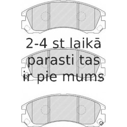 Bremžu uzliku kompl., Disku bremzes FERODO FDB1993