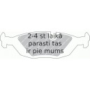 Bremžu uzliku kompl., Disku bremzes FERODO FDB296