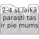 Bremžu uzliku kompl., Disku bremzes FERODO FDB330