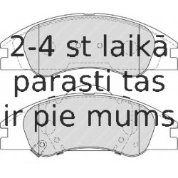Bremžu uzliku kompl., Disku bremzes FERODO FDB4014