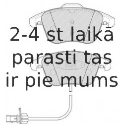 Bremžu uzliku kompl., Disku bremzes FERODO FDB4045