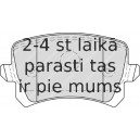 Bremžu uzliku kompl., Disku bremzes FERODO FDB4058