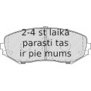 Bremžu uzliku kompl., Disku bremzes FERODO FDB4060