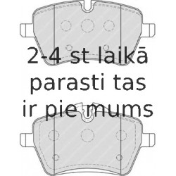 Bremžu uzliku kompl., Disku bremzes FERODO FDB4080