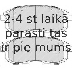 Bremžu uzliku kompl., Disku bremzes FERODO FDB4112