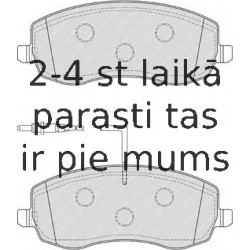 Bremžu uzliku kompl., Disku bremzes FERODO FDB4154