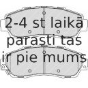 Bremžu uzliku kompl., Disku bremzes FERODO FDB4161