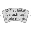 Комплект тормозных колодок, дисковый тормоз FERODO FDB4185