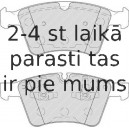 Комплект тормозных колодок, дисковый тормоз FERODO FDB4189