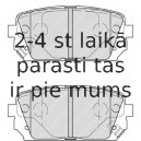 Комплект тормозных колодок, дисковый тормоз FERODO FDB4193