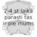 Bremžu uzliku kompl., Disku bremzes FERODO FDB4196