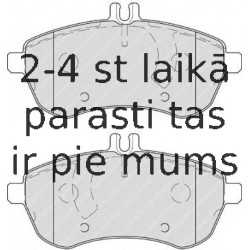 Bremžu uzliku kompl., Disku bremzes FERODO FDB4199