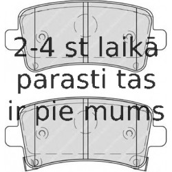 Bremžu uzliku kompl., Disku bremzes FERODO FDB4209