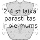 Bremžu uzliku kompl., Disku bremzes FERODO FDB4220