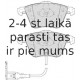Bremžu uzliku kompl., Disku bremzes FERODO FDB4223