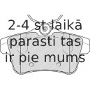 Bremžu uzliku kompl., Disku bremzes FERODO FDB4224