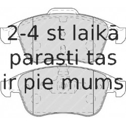 Bremžu uzliku kompl., Disku bremzes FERODO FDB4249