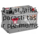 60Ah 450A AKUMUL. YUASA 005 PRO 232x175x225-+ 