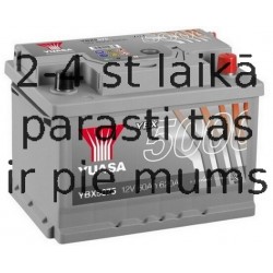 60Ah 450A AKUMUL. YUASA 005 PRO 232x175x225-+ 