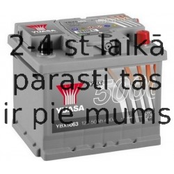 60Ah 450A AKUMUL. YUASA 005 PRO 232x175x225-+ 