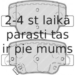 Комплект тормозных колодок, дисковый тормоз FERODO FDB4275