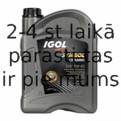 IGOL Symbol Ceramic 5W40 1L., 5W-40