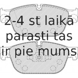 Bremžu uzliku kompl., Disku bremzes FERODO FDB4313