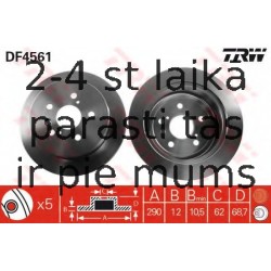 Bremžu diski TRW DF4561