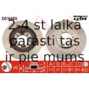 Bremžu diski TRW DF4485