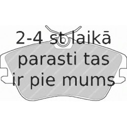 FERODO FDB970 (6), Комплект тормозных колодок, дисковый тормоз