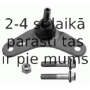 Balst-/Virzošais šarnīrs LEMFÖRDER 25384 02