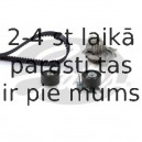 Ūdenssūknis + Zobsiksnas komplekts GATES KP15672XS