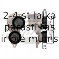 Spriegotājrullītis, Ķīļrievu siksna GATES T39026