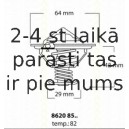 Термостат, охлаждающая жидкость TRISCAN 8620 8582