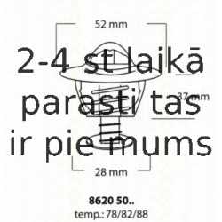 Термостат, охлаждающая жидкость TRISCAN 8620 5078