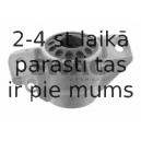Amortizatora statnes balsts SWAG 30 93 1984