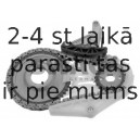 Sadales vārpstas piedziņas ķēdes komplekts SWAG 20 94 6140