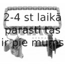 Sadales vārpstas piedziņas ķēdes komplekts SWAG 99 13 0331