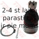 Balst-/Virzošais šarnīrs TRW JBJ7604