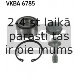 Комплект подшипника ступицы колеса SKF VKBA 6785